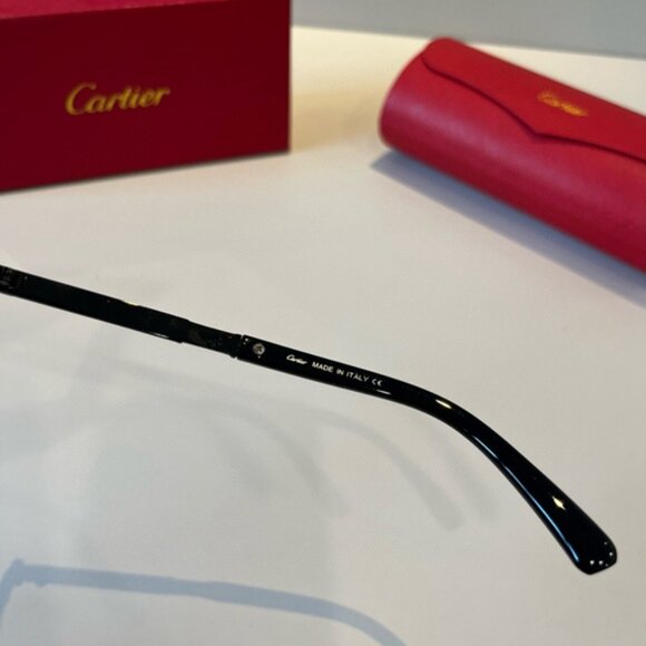 Cartier Women\'s Black Sunglasses main image 8